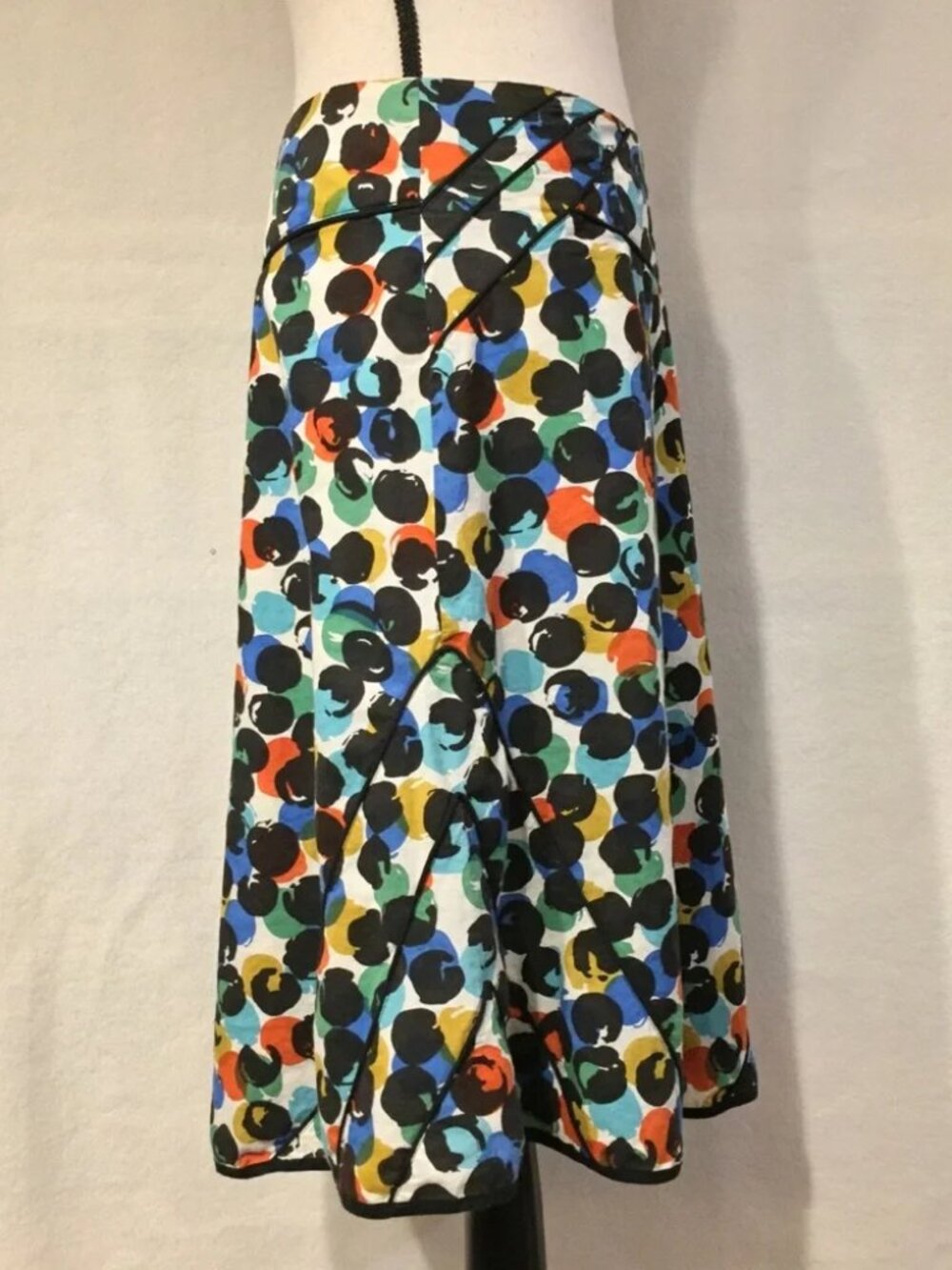 Edme & Esyllte 2008 Anthropologie bubble finger paints a-line skirt - Picture 5 of 12